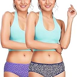 Papillon Women?s Cotton Panties ? Soft, Breathable, and Stretchable Everyday Underwear for Ultimate Comfort, Pack of 2-image-6