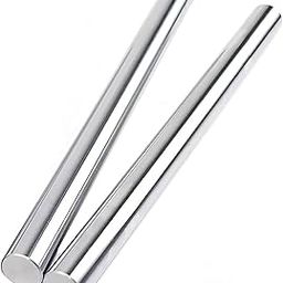 Mssoomm Linear Motion Rod Shaft Guide D 12mm x L 19.69 inch / 500mm Case Hardened Chrome Plated for 3D Printer, DIY, CNC - Metric h8 Tolerance, 2Pcs-image-18
