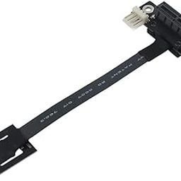 M.2(NGFF) Dual Key A-E to PCI-E 1X Adapter Cable 270 Degree (NGFF A-E to PCI-E 1X Adapter)-26