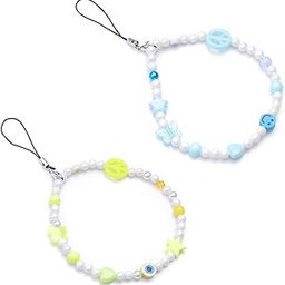 Phone Antics Handmade Phone Charm (Pack of 2) for Mobile, Tablet, iPad, Airpods, Wallet, Key Ring & Camera | Carry your Handset In Stylish Way | Gifts For Girls | Cute Hanging Jewelry for Handsets, Bags & Accessories-picture-24