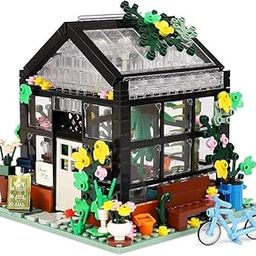 SKY LINE OCEAN Flower House Building Block Set for Kids with LED Lights House Kit Gift on Birthday, Childern's Day, or Special Occasion for Boys and Girls 6 Months Structural Warranty with 579+ Pcs-59