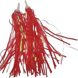 CALANDIS™ 2 Pieces Kids Bike Streamers 28cm Length Bicycle Grips Tassels for Unicycles Red | Other Bicycle Accessories | Bicycle Accessories | Cycling-image-90