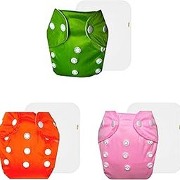 Dumbledo Lite Cloth Diaper with Cotton Insert (Pack of 3) | Dry Feel and Comfortable | 6-Layer Absorbent Pad | Quick Dry | Trusted by Moms | 3 Months – 2 Years | Unisex Baby-picture-16