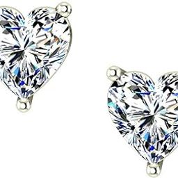 18KT Yellow/White/Rose Gold and Stud Earrings for Women-picture-20