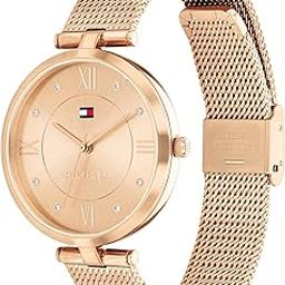 Women's Rose Goldtone Crsystal Dial Bracelet Watch-image-56