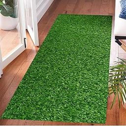 RevaTex Artificial Green Grass Mat for Balcony Floor, Home Decoration| Perfect for Indoor and Outdoor Use| Entrace Mats|Easy to Wash| Waterproof Mats| (Size 2 feet by 6 feet (Pack of 1)-image-94