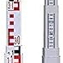 Aluminum Leveling Staff - 5m 5 Sections - Light Weight – Free canvas cover for easy in storage and transportation – for Auto level (5m)-image-87