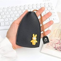 Car Key Case, Cute Pull-Out Key Case Cover, PU Leather Portable Car Key Protective Creative Pull Out Key Case,Cute Large Capacity Car Key Holder Case pack of 2-10