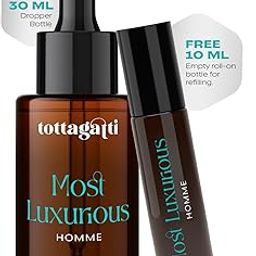 Tottagatti Mens Perfume Oil 30 ml | Inspired by Amber Leather | Long Lasting Fragrance | Chilli Pepper, Amber, Oud & Sandalwood | IFRA Approved | Huile De Parfume | Luxury Gift for Him-picture-41