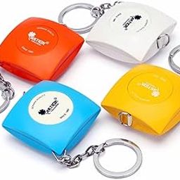 S S Mart Square Shaped 150 cm / 60-inch length Multi-color (Random Color) measuring tape || Mini Colorful Measuring Tape in inches and cm ||Tailors Tape-image-3