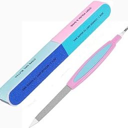 Truvic Combo of Block Nail Polisher/Shiner & Nail Filer with Cuticle Trimmer-23