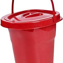 CALANDIS™ Chamber Pot Convenient to Use Solid Pee Container for Indoor Home Old People Red | Incontinence Aids | Daily Living Aids | Medical, Mobility & Disability-image-48