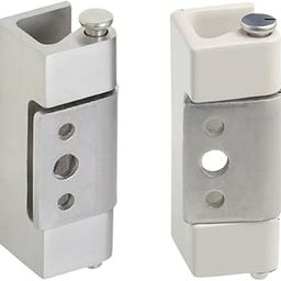 Detachable Rotating Hinge Compact Sturdy High Strength Storage Cabinet Hinge Silver-29