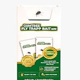 Gumtree Fly Trapp Bait Mini (Pack of 2)- 100% Non-Pesticide, Non-Toxic Bait for housefly Control|| 15 g Each || Use with Gumtree Fly Jar Mini Only.-image-23