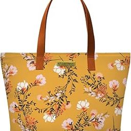 DailyObjects Women's Tote Bag | Spacious, Stylish, Sturdy Handbag with Zip closure | Made of Finest Poly Canvas Material | For Daily and Office Use (Multicolor)-image-6