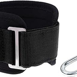 ATORSE Ankle Strap Cable Attachment D-Ring Leg Weight Lifting Exercise Black-picture-22