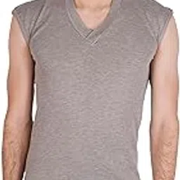 fabvio plus Winter wear Men's Thermal Top with V-Neck and Sleeveless-picture-28