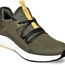 Training,Road Running,Cricket,Gym,Sports Comfortable Extra Max Cusion with Memory Foam Insole Running Shoes for Men(601|Grey-Sizes 6,7,8,9,10)-image-91