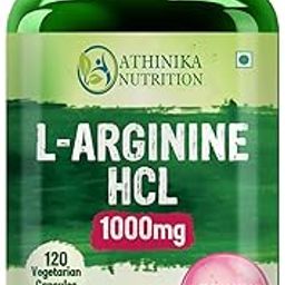 L-Arginine 1000 mg With Chromium Picolinate Supplement | Improve Muscle Growth Boost Energy And Stamina | Good For Men And Women - 120 Veg-14