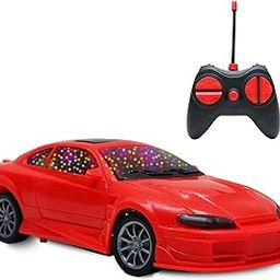 Wonder Dream 4 RC Rechargeable Autofunction Car for Kids | 3D LED Lights, High Speed, Remote Control | High-Performance Racing Toy Car for Boys & Girls (Red) (Red)-image-23