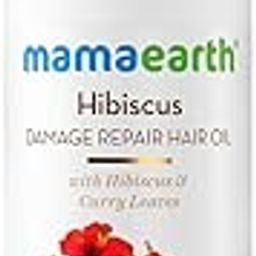 Mamaearth Hibiscus Damage Repair Hair Oil with Hibiscus & Curry Leaves for Strong & Nourished Hair|Repairs Rough, Dry & Damaged Hair|Makes Hair Smooth & Frizz Free|Suitable For All Hair Types (150ml)-image-68