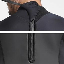 CALANDIS Mens 2mm Shorty Wetsuit Diving Snorkeling Surfing Scuba Dive Suit Jumpsuit Black L-image-97