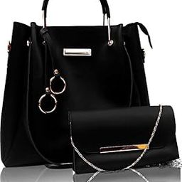 Fortify Style Leatherette Latest Handbags For Women's Ladies Combo Of 2-image-102