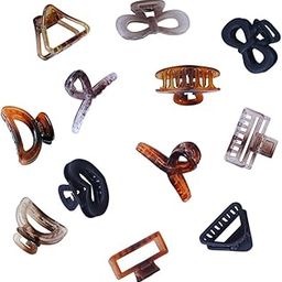 Small Size Hair Clature & Clips/Claws With Multi Design For Women and Girls (Multicoloured)-image-36