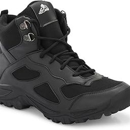 Leo Men's Non-Slip Lightweight Outdoor High Top Ankle Boots For Trekkking,Hiking & Other Casual Purpose-image-30