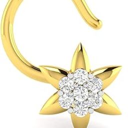 14KT Rose Gold Nose Ring for Women-image-37