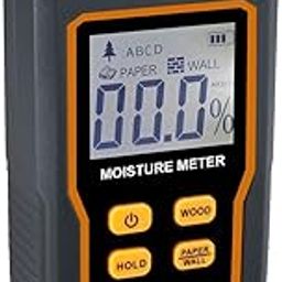 LOOM TREE® Wood Moisture Meter with Backlight Measuring Tool for Brick Firewall Paper | Yard, Garden & Outdoor Living | Gardening Supplies | Plant Care, Soil & Accessories | Moisture & Ph Meters-image-33