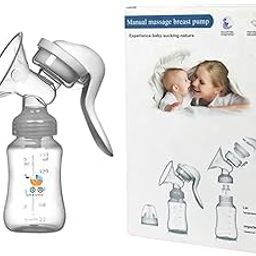 SUN & SHINE | 3 in 1 Manual Breast Pump for Feeding Mothers | New Mom Essentials | 150 ml | With Nipple, Cap & Milk Storage Bottle| BPA Free And Eco-Friendly | Comfortable & Soft Suction-image-27