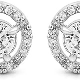 925 HallmarkSterling Pure Silver Solitary 925 Studs | American Diamond Cut Earrings | Gifts For Women & Girls | With Certificate of Authenticity-image-39