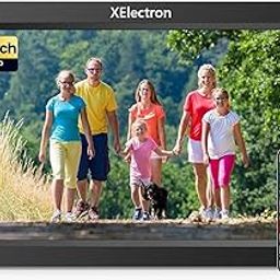 XElectron 15.6 Inch Large Digital Picture Frame, WiFi Digital Photo Frame with 16GB Storage and SD Card Slot/USB Port, Free Storage, 1920x1080 IPS FHD Touch Screen - Gift for Friends and Family-16