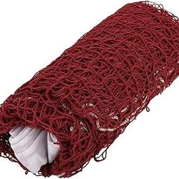 Dilwe 2 Colors Badminton Net Adjustable Foldable Training Badminton Net Regulation Nets for Outdoor Sports(Red)-6