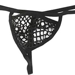 VELURA Men Thong Hollow G-String T-Back Underwear Nightwear Panty Black|1 x 1/6 Scale Folding chair1 x 1/6 Scale Ashtray|Underwear| Mens Clothing-picture-13