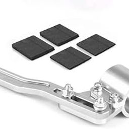AUTO MT Silver Turn Rod Sturdy Steering Wheel Extension Rod Car Styling Adjustment Steering Wheel Turn Rod Extension Turn Signal Lever Position Up Kit (Silver Steering Wheel Turn Rod Extension)-31