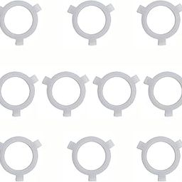 UJEAVETTE 10 Pieces Lamp Shade Reducer Rings Lamp Rings Sturdy Lamp Accessories Washer E27 to E26-image-24