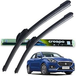Croapo Windshield Wiper Blades for Maruti Suzuki Swift Dzire Set of 2 (Driver 21", Passenger 19") – High-Performance All-Season Wipers-picture-18