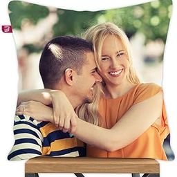 Personalized Photo Pillow/Cushion - Cushion Cover With Fiber Filler, White, Set Of 1, Satin, 12X12 Inches-image-19