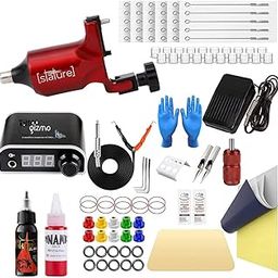 Tattoo Machine Kit – Stature Rotary Machines Full Set, Cartridge Needle, Power Supply, Foot Pedal, Clip Cord, Complete Starter Tattoo Kit for Beginners -SRMK02-picture-45