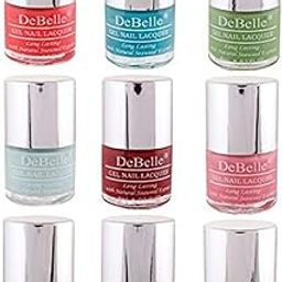 DeBelle Nail Polish combo offer of 9 Nail Colours (Multicolor) (Gift for girls),72 ml (8ml each)-image-31