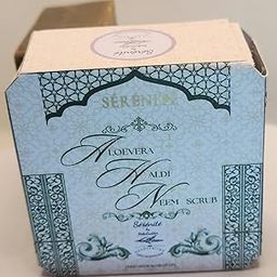 SÉRÉNITÉ Serenite Hand Crafted Natural Paraben Free Alovera Haldi Neem Body Scrub (250 grams)-image-44