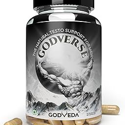 GODVERSE | The Natural Testo Support & Lean Muscle Building Formula | Supports Performance, Stamina & Strength-18