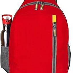 || 22L Tiffin Bag Laptop Backpack || Unisex Casual Backpack || Office Bag || School Bag || College Bag || Business Bag || Red-image-77