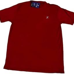 Men's Sports Gym T-Shirt Breathable Moisture-Wicking Half Sleeve Round Crew Neck Regular Fit Active Wear for Running and Training L Red-image-29