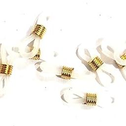 20 Pc, Ear Hook Eyeglasses Spectacles Chain Glasses Retainer Ends Rope Sunglasses Cord Holder Strap Loop Connector-image-93