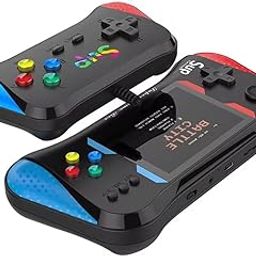 RFV1 Video Game for Kids 500 in 1 Retro Mini Portable Game Box with Remote, 3.5 Inch Big Display with TV Support, Handheld Retro Gaming Console, with Multiple Games Like Mario Contra (Random Color)-image-40