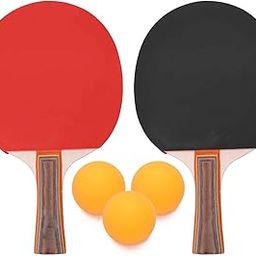 LIFEHUB Table Tennis Play Set for Kids - Includes 2 Wooden Racquets and 3 Balls, Perfect for Indoor & Outdoor Fun, Multicolour - Lightweight, Durable, and Ideal for All Skill Levels-picture-26