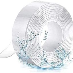 GRIP TAPE Double Sided Tape heavy duty Super Adhesive tape for Multipurpose-REusable-REmovable-WAshable- 3 Meter Silicon Tape for Wall, Iron Surface, Car Body, Rubber, wood, tiles.-image-96